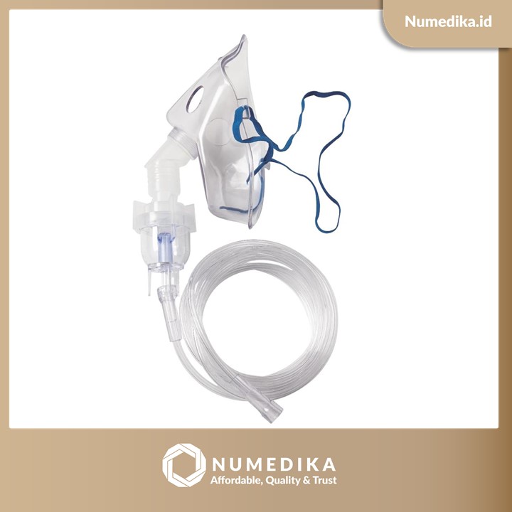 Nebulizer with Chamber Elongated Mask with 7Ft Tubing IdealCare