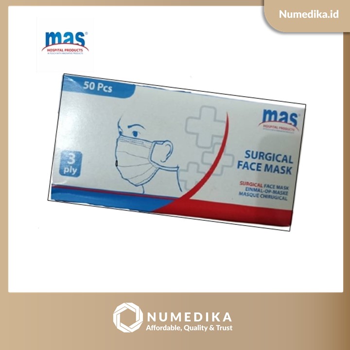 Masker Surgical Face Mask MAS Tie On