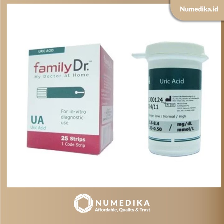 Uric Acid strip (25T) familyDr.