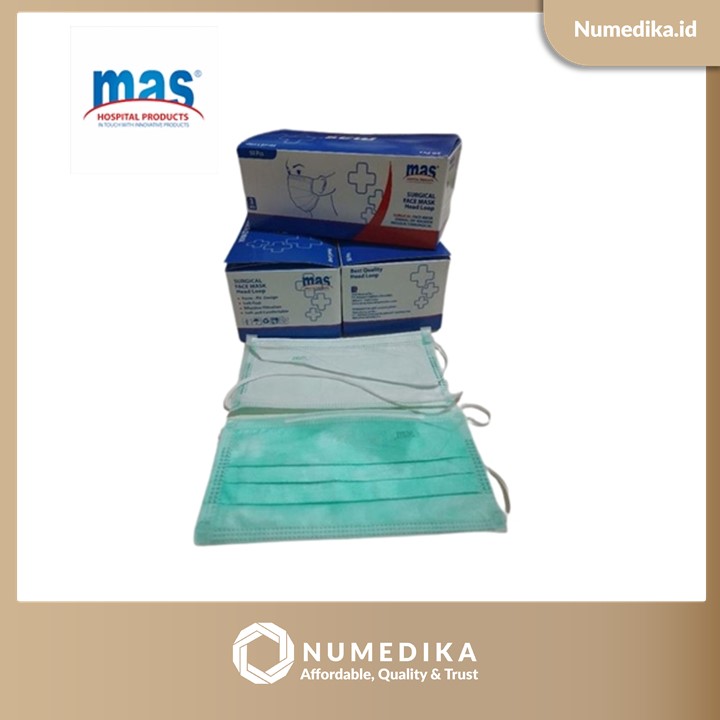 Masker Surgical Face Mask MAS Hijab/Jilbab/Headloop