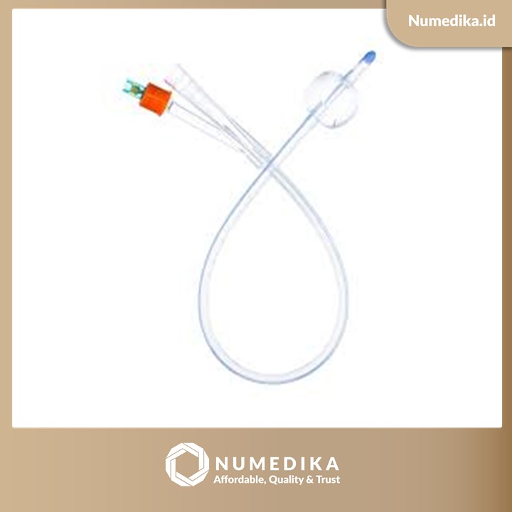 2 Way Standard All Silicone Foley Catheter, Sterile IdealCare