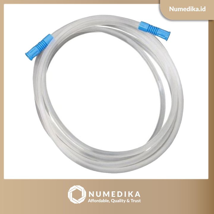 Suction Connecting Tubing with Adaptor, 7 mm, Sterile IdealCare