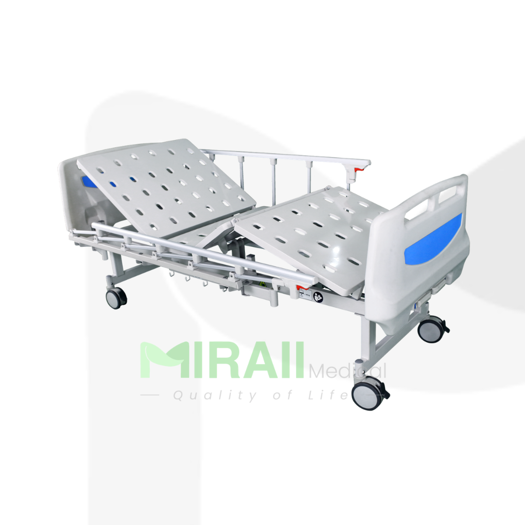 MIRAII Manual Hospital Bed 2 Crank Collapsible